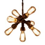 chandelier pipe plumbing