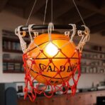 basketball chandelier