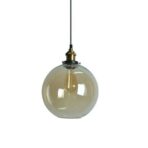 vintage glass ball chandelier
