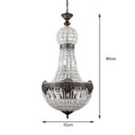 vintage crystal chandelier