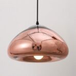 blown glass chandelier