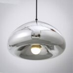 blown glass chandelier