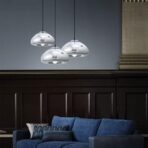 blown glass chandelier