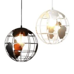 vintage globe chandelier