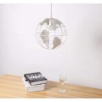 vintage globe chandelier