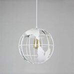 vintage globe chandelier