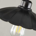 industrial billiard chandelier