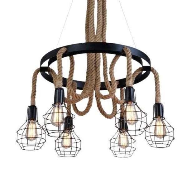 industrial rope chandelier industrial rope chandelier