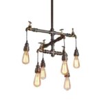 industrial chandelier pipe