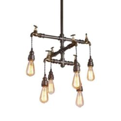 industrial chandelier pipe