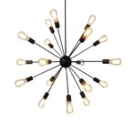 chandelier sputnik vintage