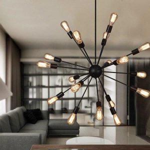 chandelier sputnik vintage