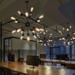 chandelier sputnik vintage