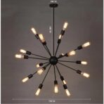 chandelier sputnik vintage