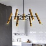 chandelier tube metal