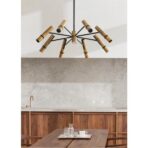 chandelier tube metal