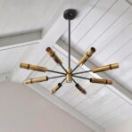 chandelier tube metal