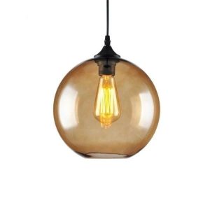 colored glass chandelier