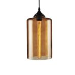 colored glass chandelier
