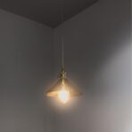 chandelier vintage brass