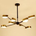 chandelier vintage metal