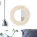 round mirror macrame