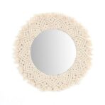 round mirror macrame