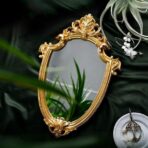 mirror gold vintage