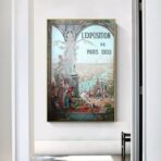 paris vintage poster
