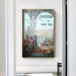 paris vintage poster