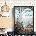 paris vintage poster