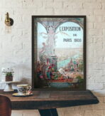 paris vintage poster
