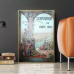 paris vintage poster