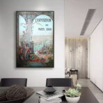 paris vintage poster