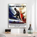 paris brule il poster
