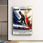 paris brule il poster