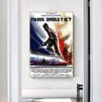 paris brule il poster