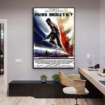 paris brule il poster