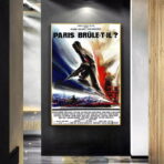 paris brule il poster