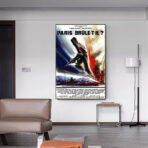 paris brule il poster