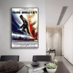 paris brule il poster