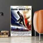 paris brule il poster