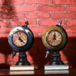 earth globe clock