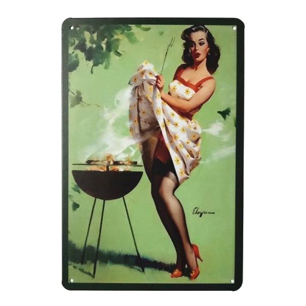 vintage barbecue plate vintage barbecue plate