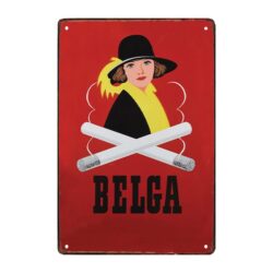 enameled belga plate