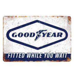 goodyear enamel plate