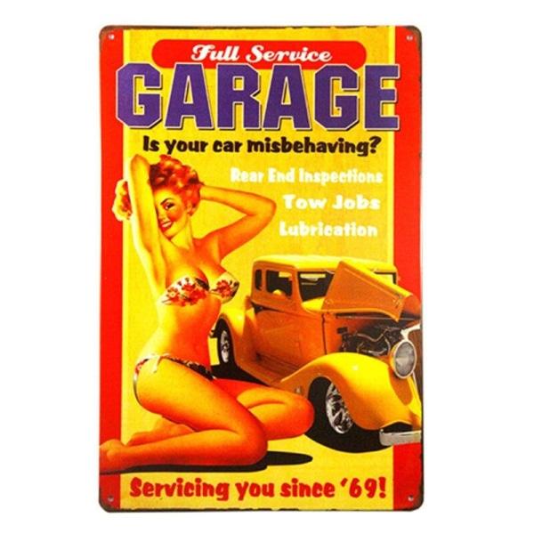 enameled plate vintage garage enameled plate vintage garage