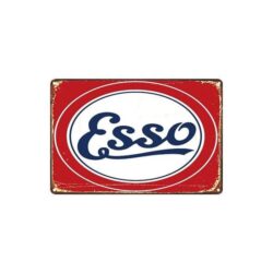 old esso plate