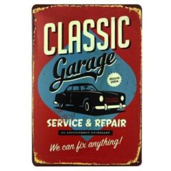 metal plate auto vintage