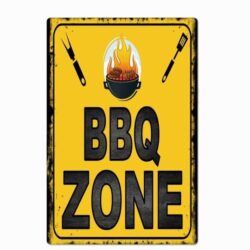 metal plate bbq zone